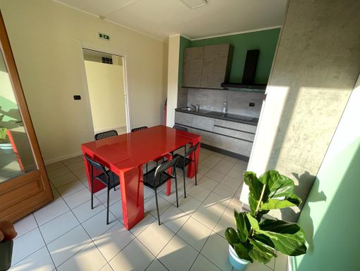 Un dettaglio degli interni del nuovo centro diurno 'L'Ippogrifo' di Pinerolo