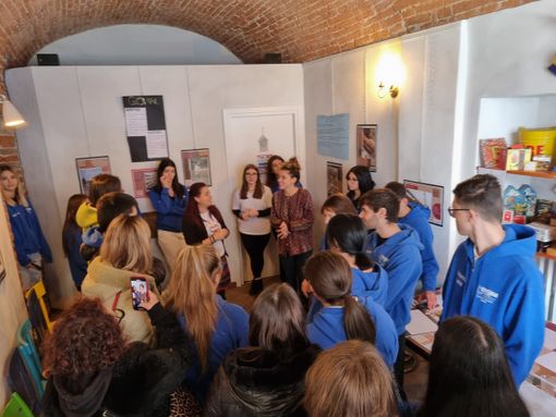 L’inaugurazione della mostra L’inaugurazione della mostra