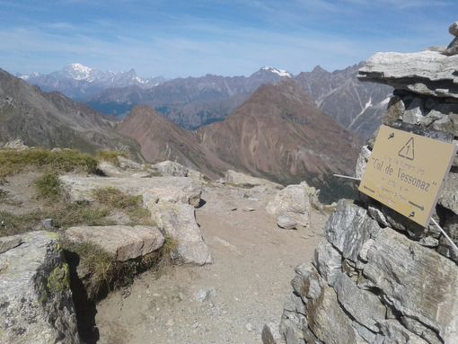 Un pezzo del percorso. Un pezzo del percorso.