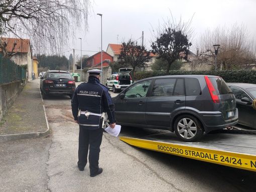 Il sequestro di stamattina in via Guillestre