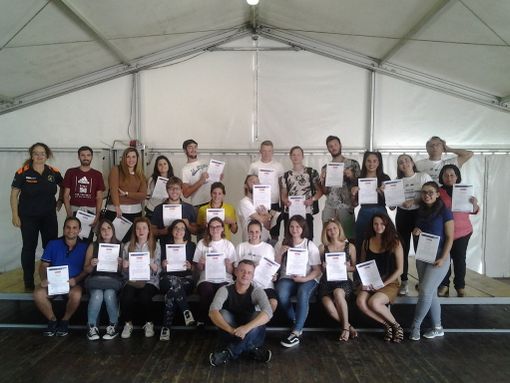 E-Movie Lab e certificati Youthpass per i ragazzi che sono stati ospiti di Casalborgone