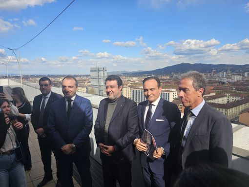 Matteo Salvini a Torino Matteo Salvini a Torino