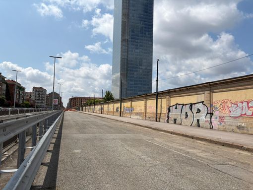 Ancora pazienza per il controviale di via Nizza