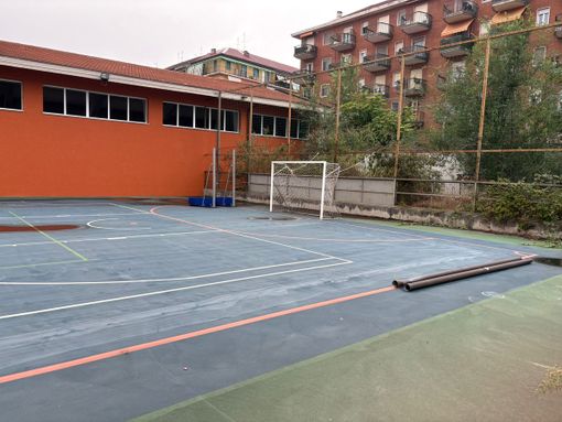 Il campetto di via Ponderano Il campetto di via Ponderano