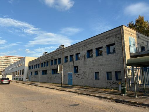Il Palahitball di corso Lombardia