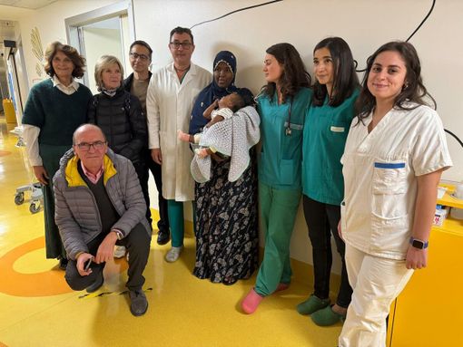 Dalla Somalia a Torino, salvato al Regina Margherita bimbo di 13 mesi affetto da grave cardiopatia congenita