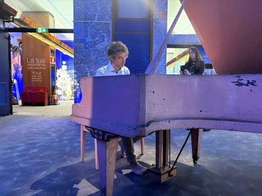 Emiliano Toso al pianoforte