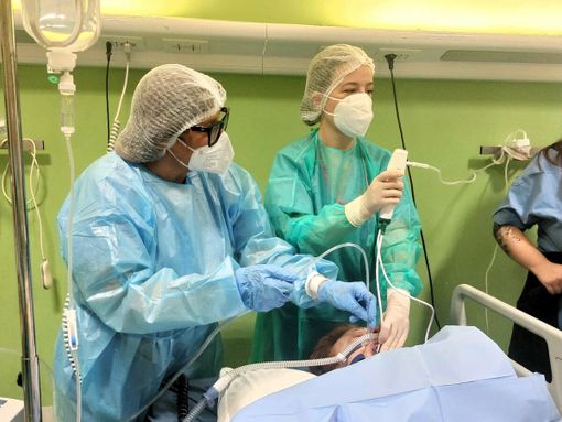 Al Pronto soccorso dell'ospedale di Rivoli la broncoscopia d'urgenza