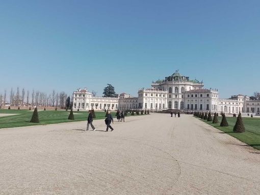 Una bella immagine del parco della Palazzina di Stupinigi
