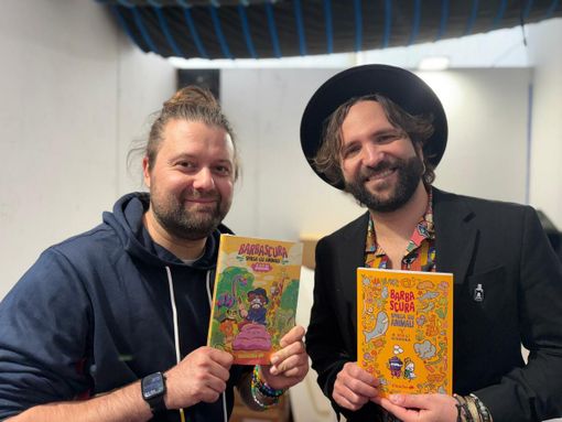 Presentato il volume “Barbascura spiega gli animali e Sio li disegna” Presentato il volume “Barbascura spiega gli animali e Sio li disegna”