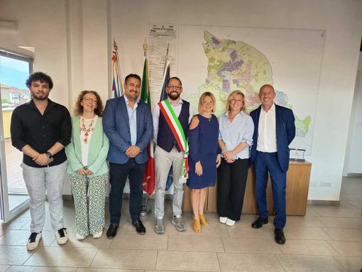 La nuova giunta del sindaco Palmieri La nuova giunta del sindaco Palmieri