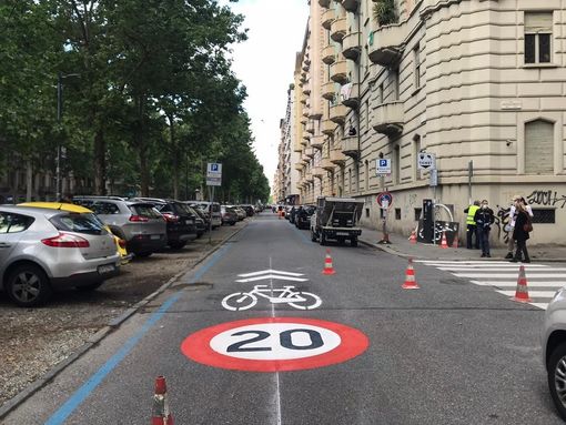 Viabilità, la rivoluzione a Torino: "addio" ai controviali a 20 km/h, arrivano le strade ciclabili