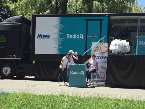 Fino all’11 giugno al Parco del Valentino Radio 24 con un truck al Salone dell'Auto di Torino