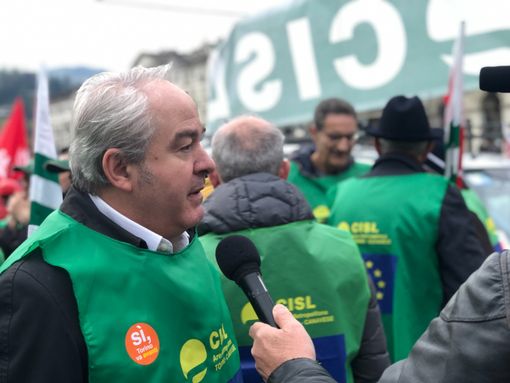 Alessio Ferraris in piazza