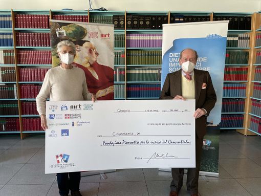 La Gam dona 50mila euro alla Fondazione Piemontese per la Ricerca sul Cancro di Candiolo