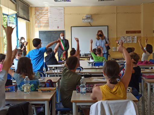 Aula di scuola con bambini