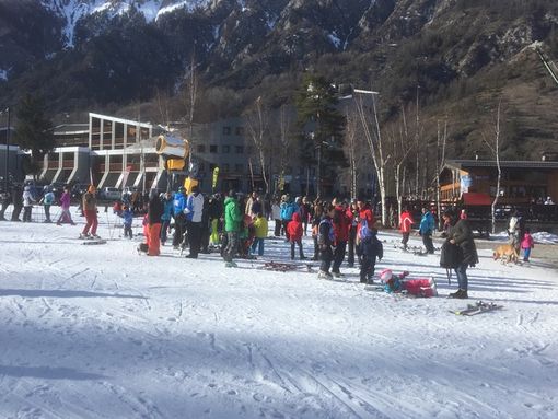 skilift con bambini a Campo Smith skilift con bambini a Campo Smith