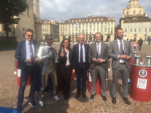 Torino premiata per la raccolta differenziata degli imballaggi in acciaio Torino premiata per la raccolta differenziata degli imballaggi in acciaio