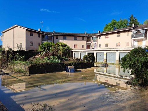 Dopo l'alluvione, sopralluogo del Presidente Atc Pedrini a Cavagnolo