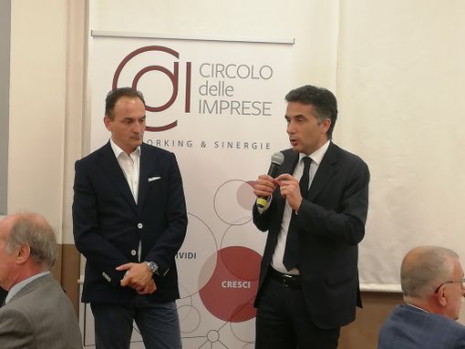 Aerospazio e fondi europei al Circolo delle Imprese con gli eurodeputati Salini e Cirio (FOTO e VIDEO)