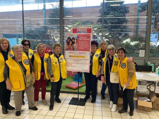L’8 marzo i Lions scendono in campo con la colletta “Per lei” L’8 marzo i Lions scendono in campo con la colletta “Per lei”