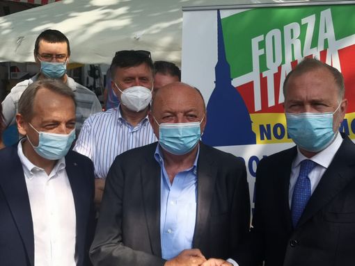 Rosso, Pichetto e Damilano