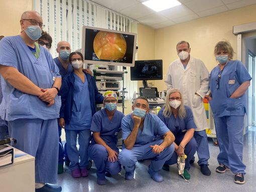 L'equipe guidata dal dottor Mazzucco a Rivoli L'equipe guidata dal dottor Mazzucco a Rivoli
