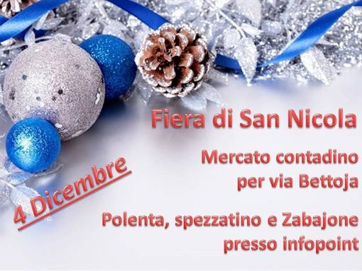 Lunedì a Caluso torna la Fiera di San Nicola Lunedì a Caluso torna la Fiera di San Nicola