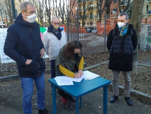C'è vita oltre il Turin Eye, i cittadini di Borgo Dora riaprono i Giardini Pellegrino