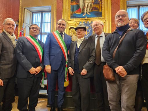 Giovanni Frasca Pozzo, sopravvissuto ai lager: "Sento il dovere di trasmettere la memoria" Giovanni Frasca Pozzo, sopravvissuto ai lager: "Sento il dovere di trasmettere la memoria"