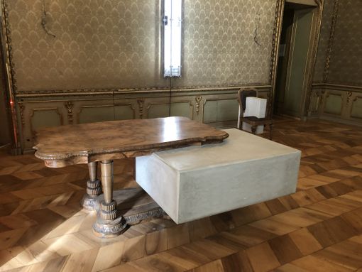 Anche il tavolo di Marinetti &quot;ripensato&quot; alla mostra di design Projec_TO