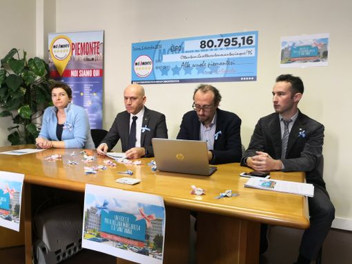 Un fiocco per il Regina Margherita e Sant'Anna, il 2 febbraio flash mob del M5S: "Nel Parco della Salute più posti letto, meno investimento dei privati" Un fiocco per il Regina Margherita e Sant'Anna, il 2 febbraio flash mob del M5S: "Nel Parco della Salute più posti letto, meno investimento dei privati"