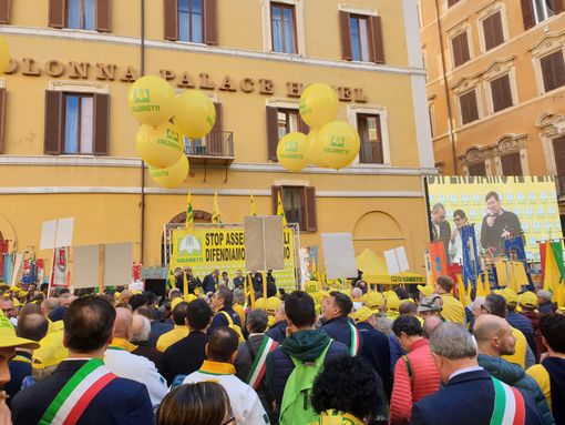 Manifestazione degli agricoltori a Roma contro i pericoli della fauna selvatica: Regione Piemonte propone un tavolo nazionale