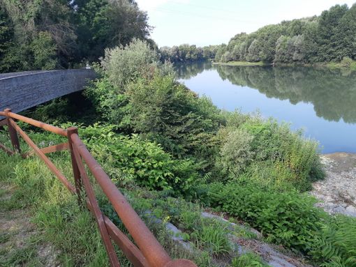 Parco del Meisino, da stamattina chiusa la passerella ciclopedonale Alex Langer