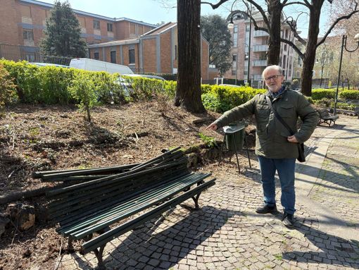 Il consigliere Moiso chiede un aiuto per i giardini Don Giussani Il consigliere Moiso chiede un aiuto per i giardini Don Giussani