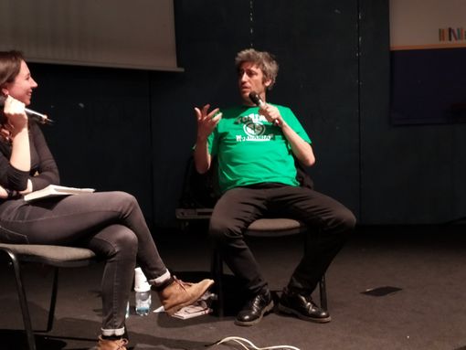 “... che Dio perdona tutti”, la fede secondo Pif al Salone del Libro [FOTO]