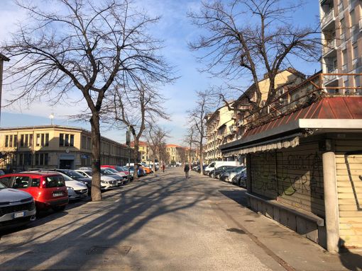 Una rambla per corso Racconigi: 9 mesi di lavori e 22 posti auto in meno