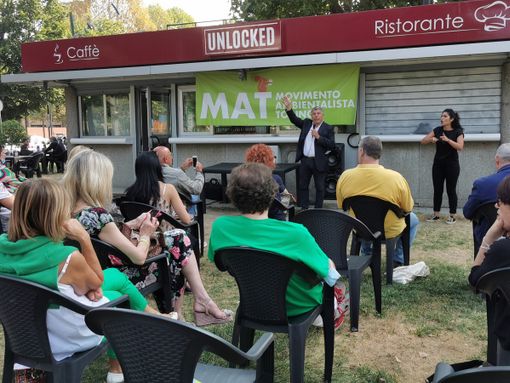 roberto salerno e i candidati del MAT