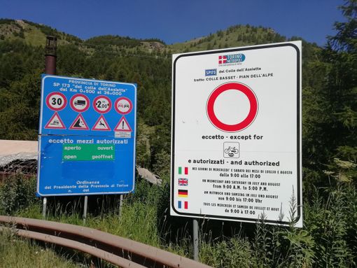 Strade, dal 20 maggio riapertura parziale per le strade provinciali di alta quota