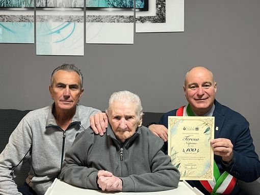 Collegno festeggia i 100 anni di Teresa Napione