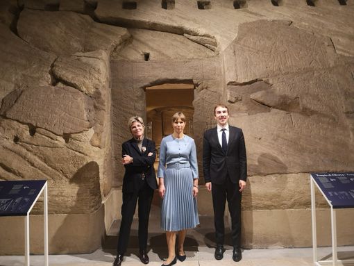 La Presidente della Repubblica d’Estonia in visita al Museo Egizio