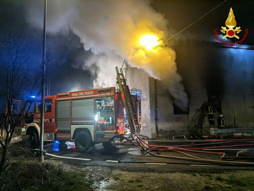 Incendio a Bussoleno