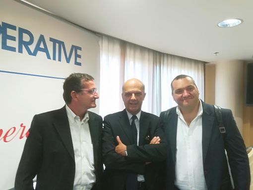 Da sinistra: Domenico Paschetta, Giancarlo Gonella e Alberto Garretto.