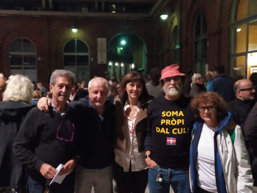 Gli amici del Caffè Basaglia si sono dati appuntamento al Cortile del Maglio