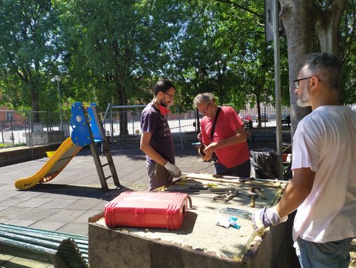 Borgo Dora, l'area bimbi della “Mongolfiera” rinasce grazie ai residenti Borgo Dora, l'area bimbi della “Mongolfiera” rinasce grazie ai residenti