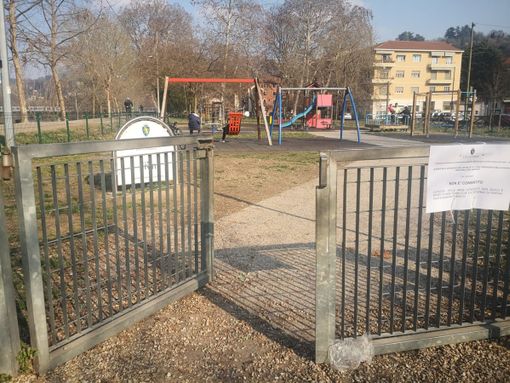 area gioco per bambini chiusa (foto di repertorio) area gioco per bambini chiusa (foto di repertorio)