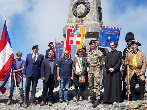 celebrazione storica al colle dell'Assietta