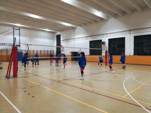 allenamenti in una palestra di Nichelino