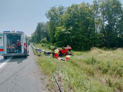 L'incidente è accaduto tra Quincinetto ed Ivrea