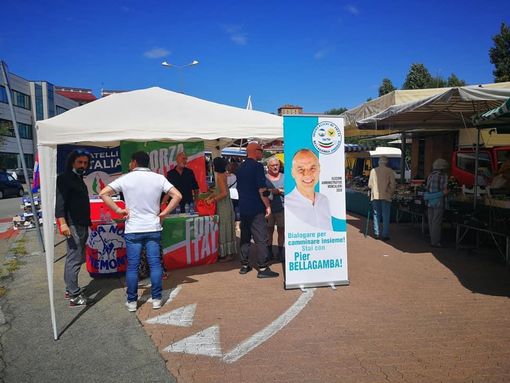 Elezioni a Moncalieri, bilancio positivo per il centrodestra dopo i primi giorni di banchetti